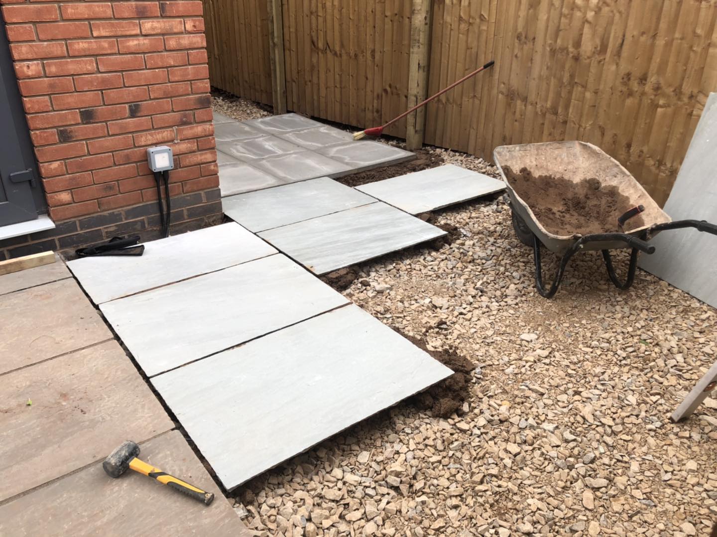 Patio paving Worcester